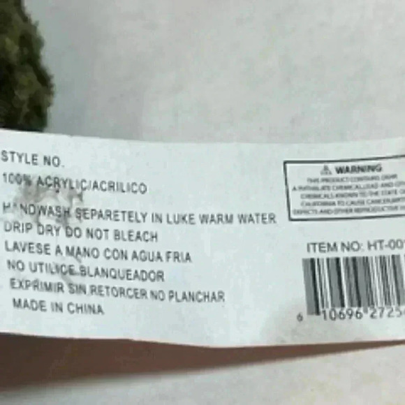 Minky Accessories beanie caps Winter‎ Knit beanie  snow Hats Set  Of 2  NWT - Picture 8 of 8